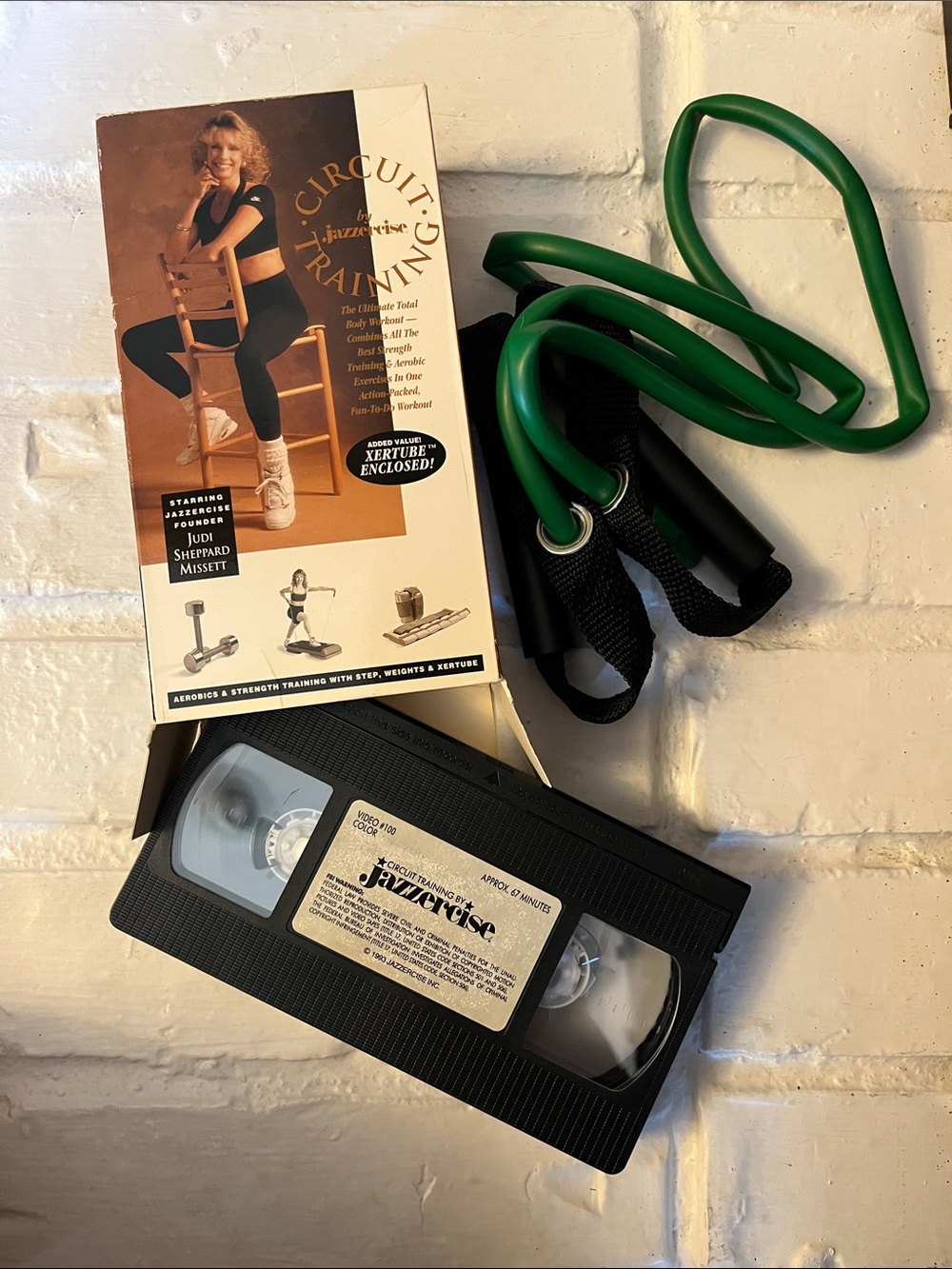 VHS Jazzercise Circuit Training, full workout, xertube included